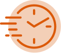 Icône gagner du temps