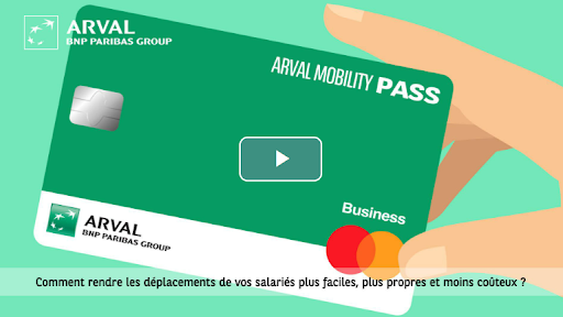 Arval Mobility PASS carte bancaire mobilité entreprise