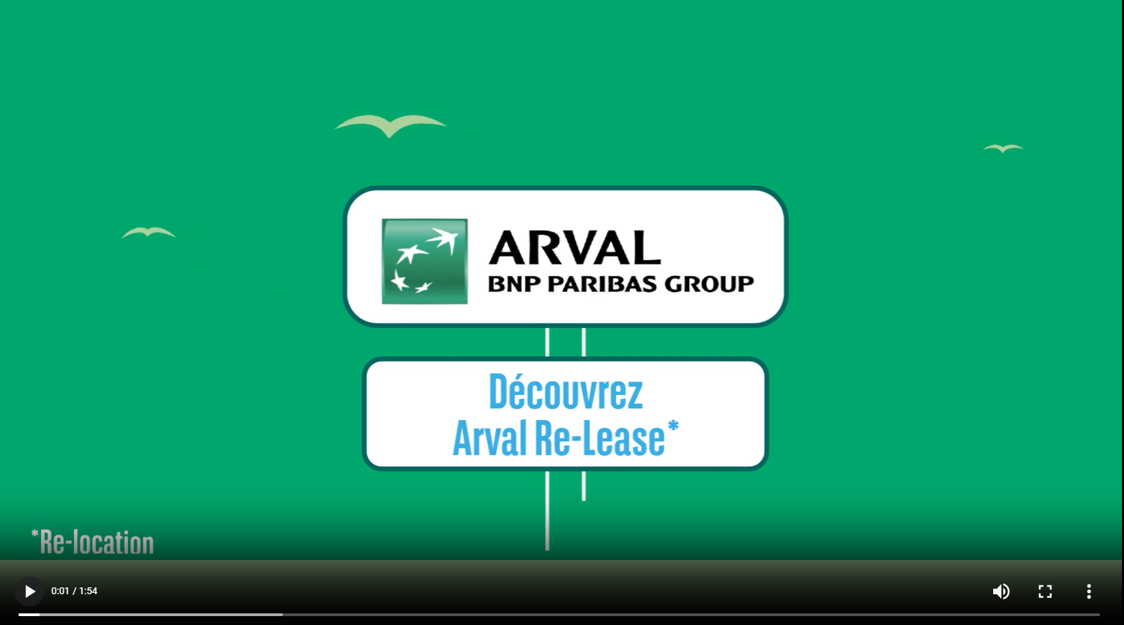 Video Arval Re-Lease Play