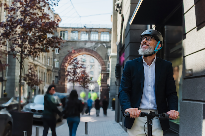 Penser aux mobilités douces