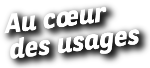 visuel logo au coeur des usages