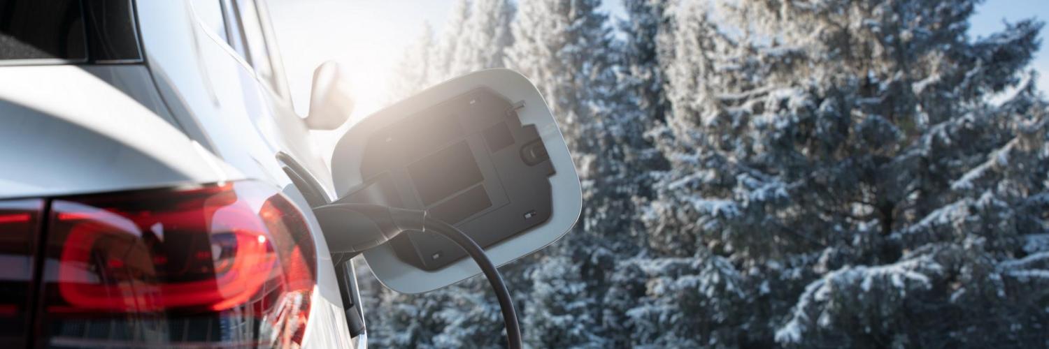 Charge d'un véhicule électrique en hiver