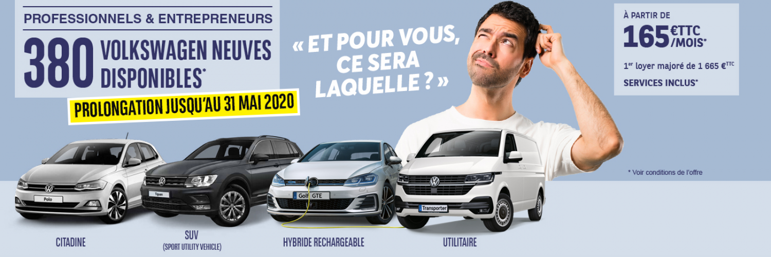Prolongation offres Volkswagen