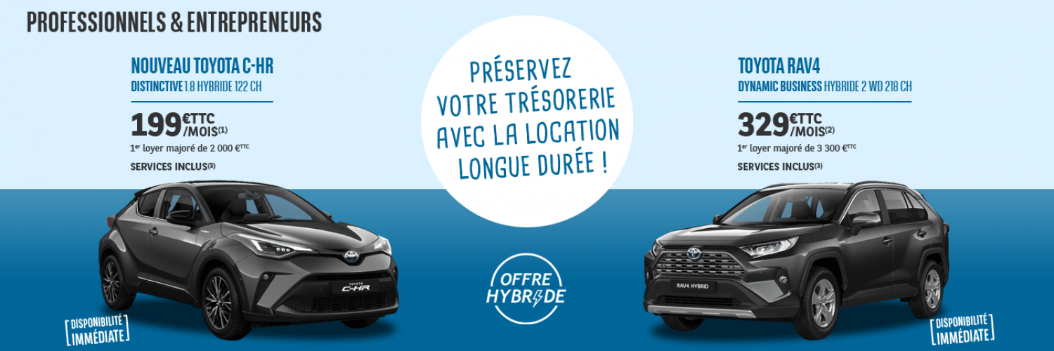 Offres LLD Toyota