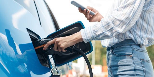 Leasing de voiture électrique : illustration