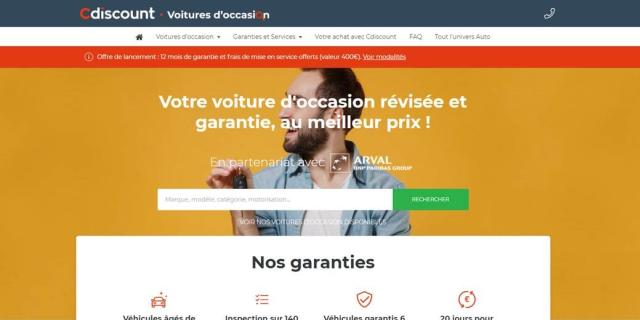 CP Partenariat Arval et CDiscount