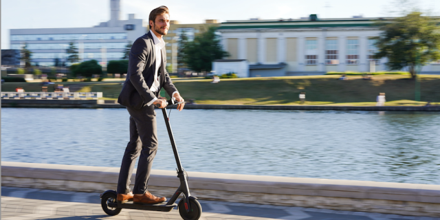 En entreprise, la trottinette progresse