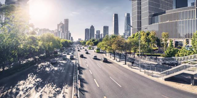 Extérieur circulation en ville
