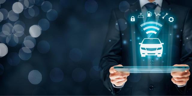 visuel véhicule connecté