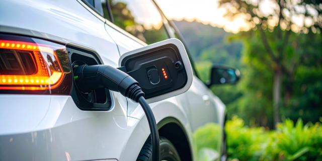 visuel d'un véhicule en charge