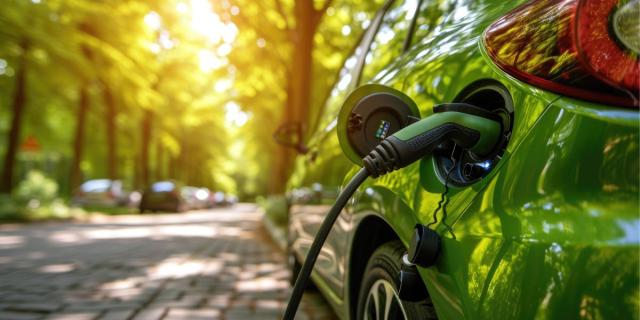 visuel d'un véhicule en charge