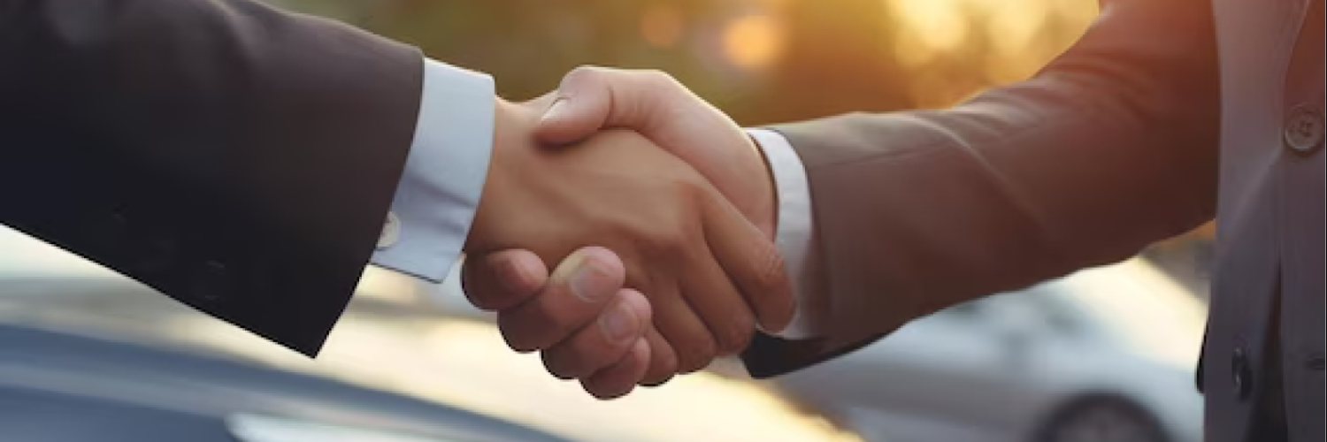 Shaking hands