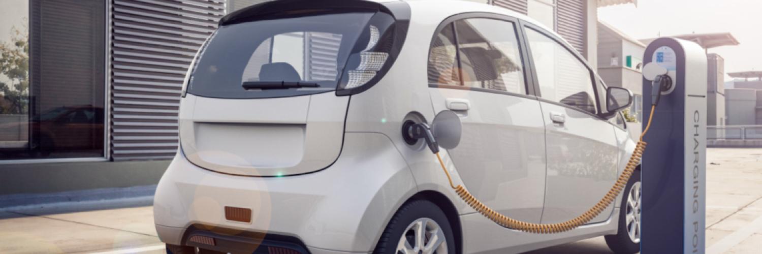 Visuel véhicule élecrtrique à une borne
