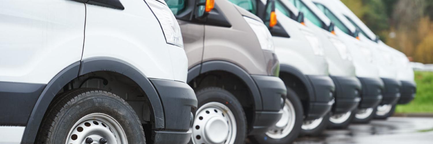 visuel parking de véhicules utilitaires