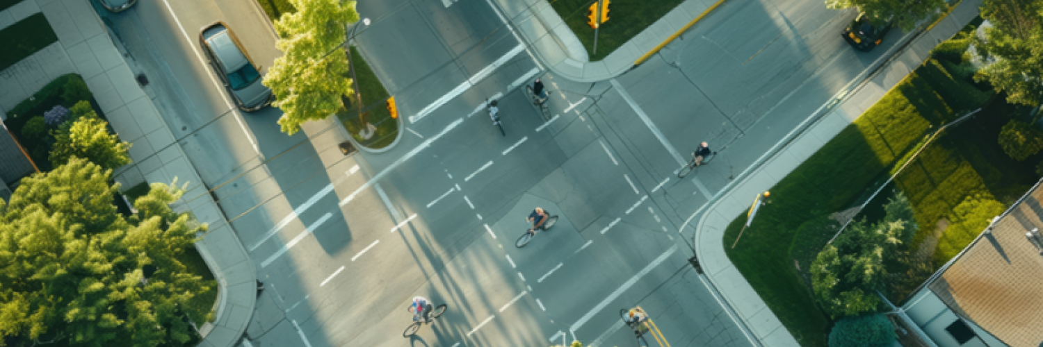 visuel croisement de route