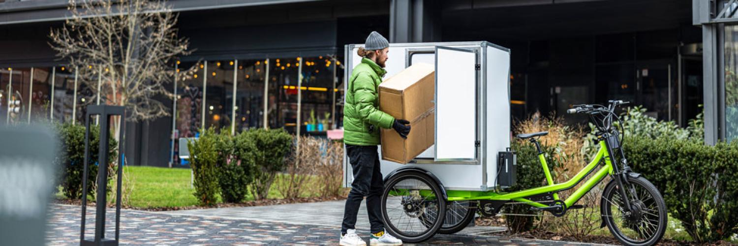visuel d'un vélo cargo